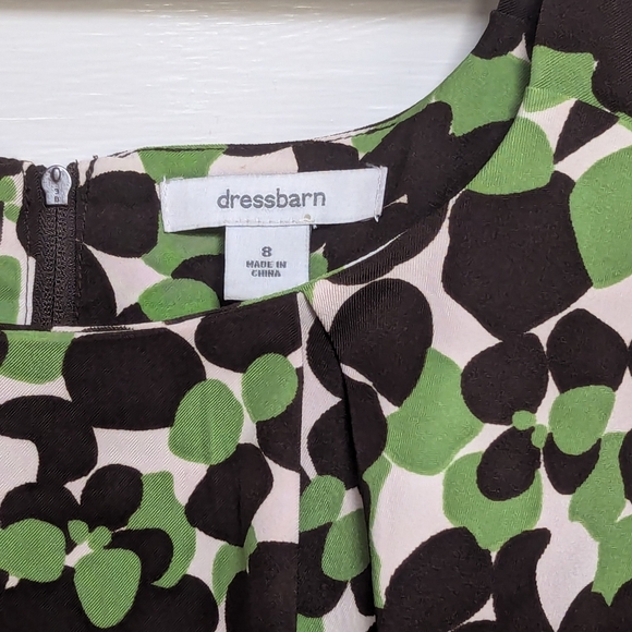 Dress Barn Print dress, size 8 - Picture 4 of 6